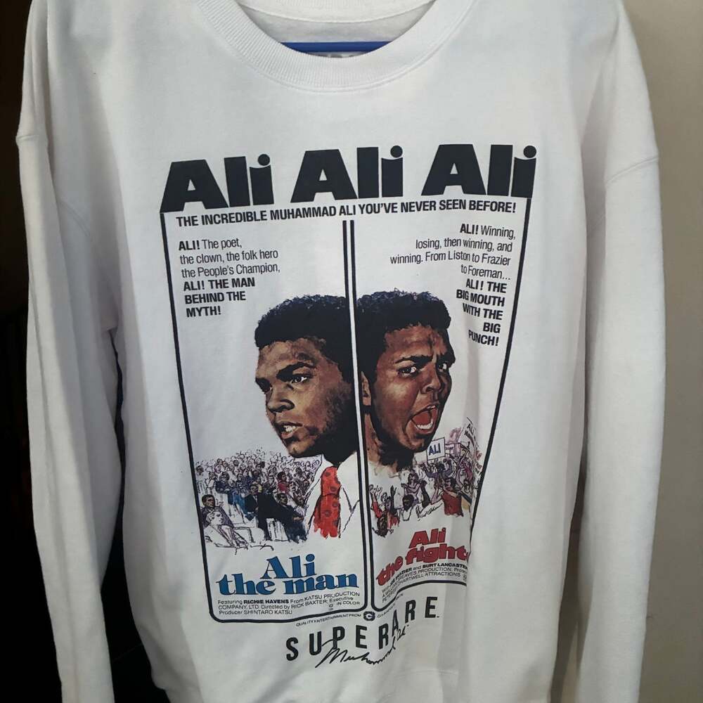 Muhammed Ali The Greatest Boxing Black T-Shirt Men's